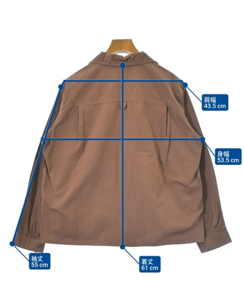 MHL.（エムエイチエル）カジュアルシャツ 茶 サイズ:2(M位) レディース/2200618388233