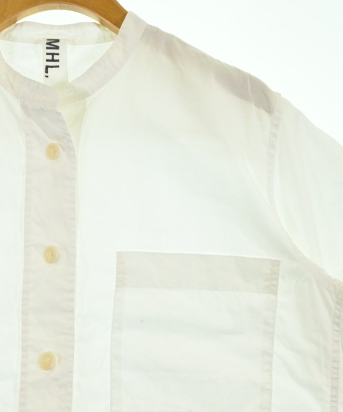 MHL.（エムエイチエル）カジュアルシャツ 白 サイズ:1(S位) レディース/2200610696039