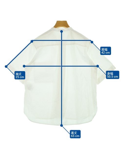 MHL.（エムエイチエル）カジュアルシャツ 白 サイズ:1(S位) レディース/2200610696039