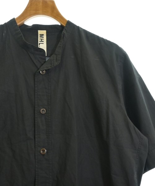 MHL.（エムエイチエル）カジュアルシャツ 黒 サイズ:L メンズ/2200614003222