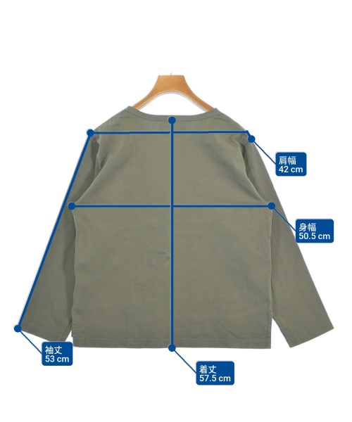 MHL.（エムエイチエル）Tシャツ・カットソー カーキ サイズ:2(M位) レディース/2200619709020