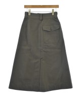 MHL.（エムエイチエル）ひざ丈スカート 茶 サイズ:0(XS位) レディース/2200620088022