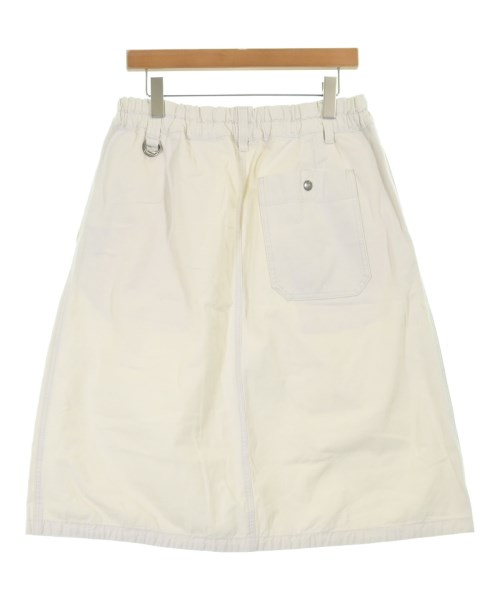 MHL.（エムエイチエル）ロング・マキシ丈スカート 白 サイズ:3(L位) レディース/2200609835012