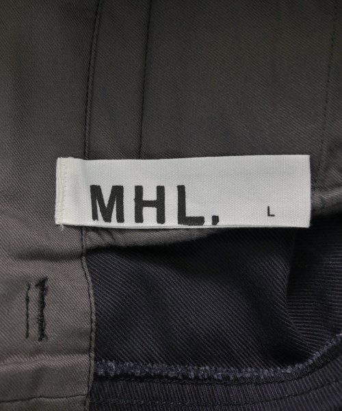 MHL.（エムエイチエル）チノパン 紺 サイズ:L メンズ/2200570845249