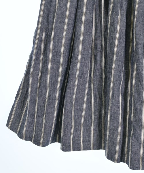 MHL.（エムエイチエル）ロング・マキシ丈スカート 紺 サイズ:1(S位) レディース/2200671869090