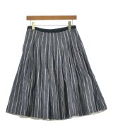 MHL.（エムエイチエル）ロング・マキシ丈スカート 紺 サイズ:1(S位) レディース/2200671869090