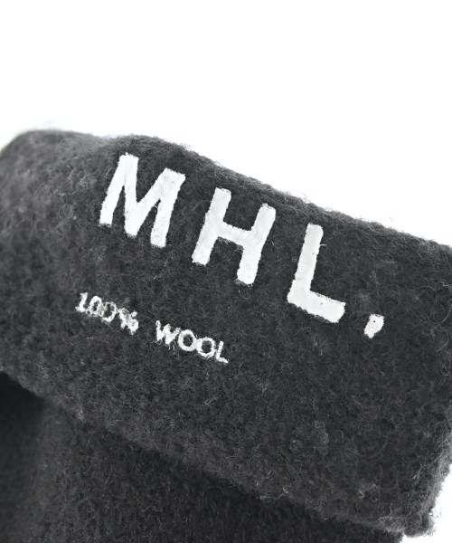 MHL.（エムエイチエル）手袋 黒 サイズ:F メンズ/2200672745065