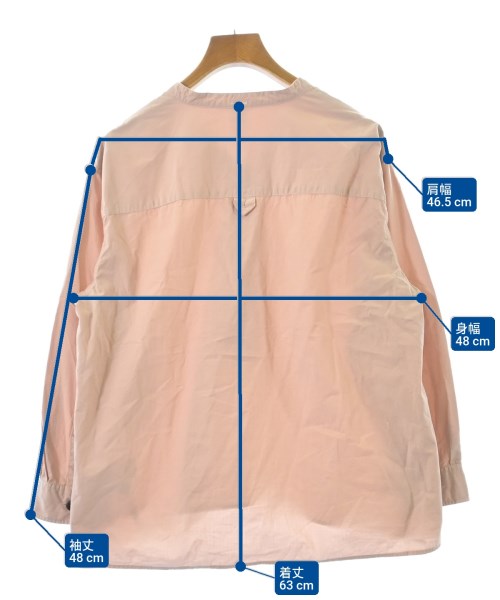 MHL.（エムエイチエル）カジュアルシャツ ピンク サイズ:2(M位) レディース/2200672748028