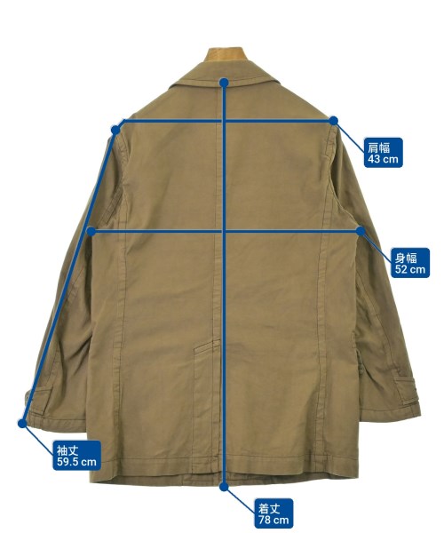 MHL.（エムエイチエル）カジュアルジャケット カーキ サイズ:S メンズ/2200670298235