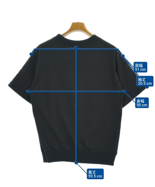 MHL.（エムエイチエル）Tシャツ・カットソー 紺 サイズ:M メンズ/2200671223212