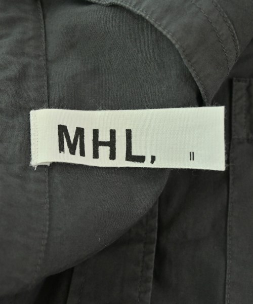 MHL.（エムエイチエル）シャツワンピース グレー サイズ:2(M位) レディース/2200674309067