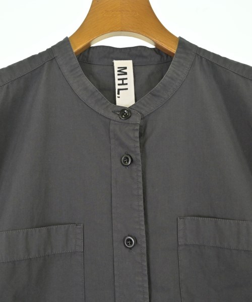 MHL.（エムエイチエル）シャツワンピース グレー サイズ:2(M位) レディース/2200674309067