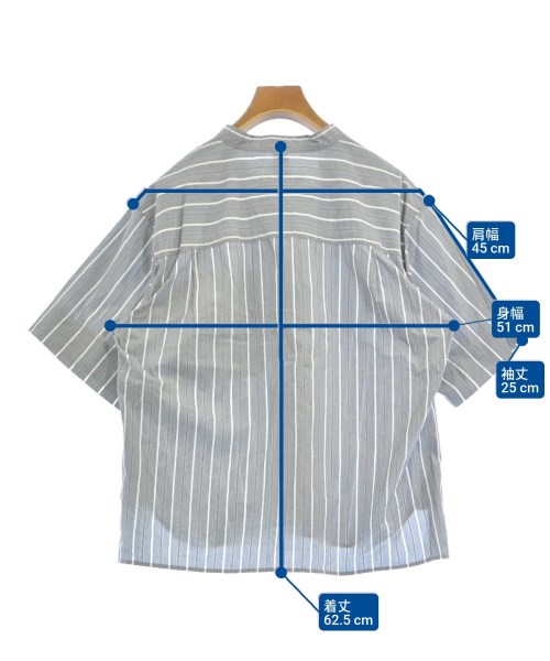 MHL.（エムエイチエル）カジュアルシャツ 青 サイズ:1(S位) レディース/2200668533027