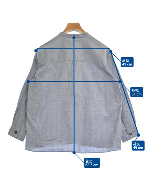 MHL.（エムエイチエル）カジュアルシャツ 紺 サイズ:1(S位) レディース/2200668533034