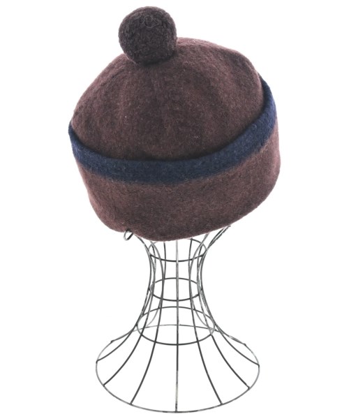 MHL.（エムエイチエル）ニットキャップ・ビーニー 茶 サイズ:F レディース/2200668533119