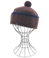 MHL.（エムエイチエル）ニットキャップ・ビーニー 茶 サイズ:F レディース/2200668533119