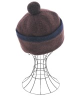 MHL.（エムエイチエル）ニットキャップ・ビーニー 茶 サイズ:F レディース/2200668533119