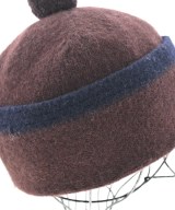 MHL.（エムエイチエル）ニットキャップ・ビーニー 茶 サイズ:F レディース/2200668533119