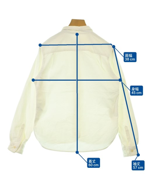 MHL.（エムエイチエル）カジュアルシャツ 白 サイズ:1(S位) レディース/2200672909016