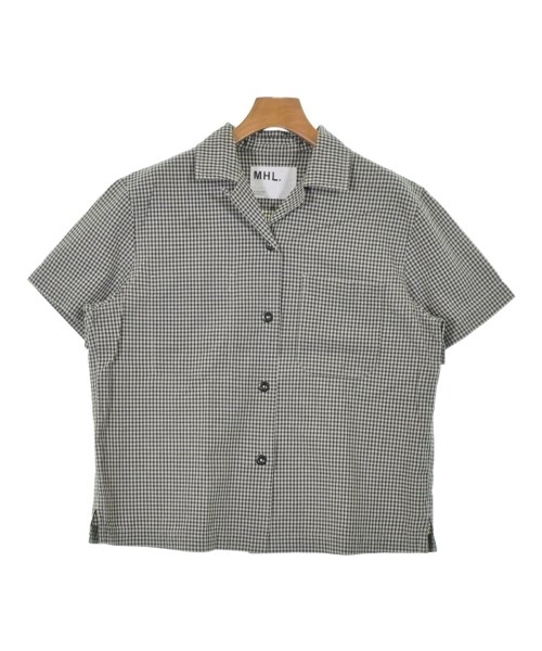 MHL.(エムエイチエル)カジュアルシャツ 黒 サイズ:1(S位)/2200674561410