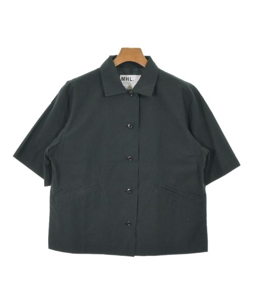 MHL.(エムエイチエル)カジュアルシャツ 黒 サイズ:2(M位)/2200674561427