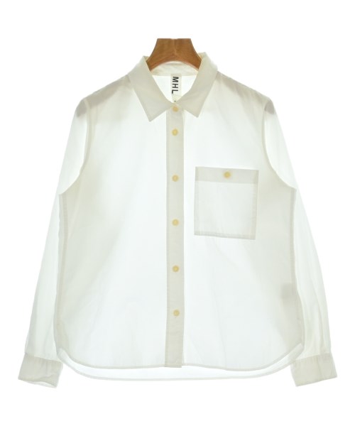 MHL.(エムエイチエル)カジュアルシャツ 白 サイズ:2(M位)/2200672714092