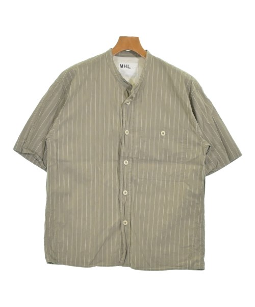 MHL.(エムエイチエル)カジュアルシャツ カーキ サイズ:L/2200674097360