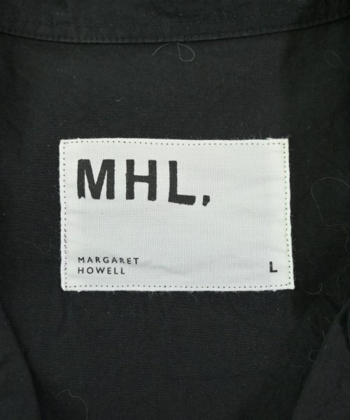 MHL.（エムエイチエル）カジュアルシャツ 黒 サイズ:L メンズ/2200674097377