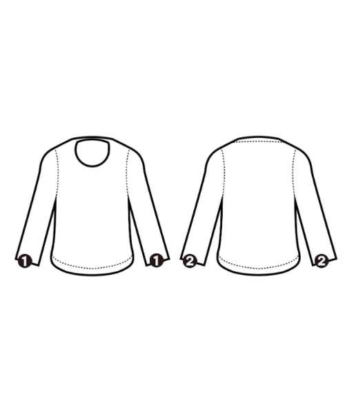 MHL.（エムエイチエル）Tシャツ・カットソー カーキ サイズ:2(M位) レディース/2200679202080