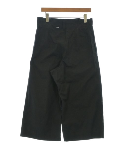 MHL.（エムエイチエル）クロップドパンツ 黒 サイズ:0(XS位) レディース/2200676079074