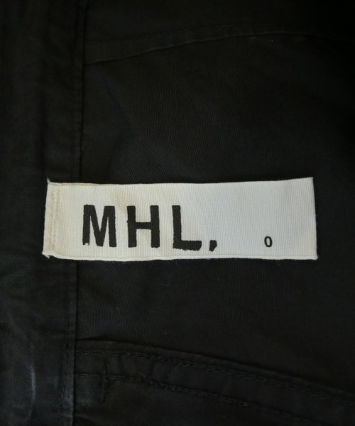 MHL.（エムエイチエル）クロップドパンツ 黒 サイズ:0(XS位) レディース/2200676079074