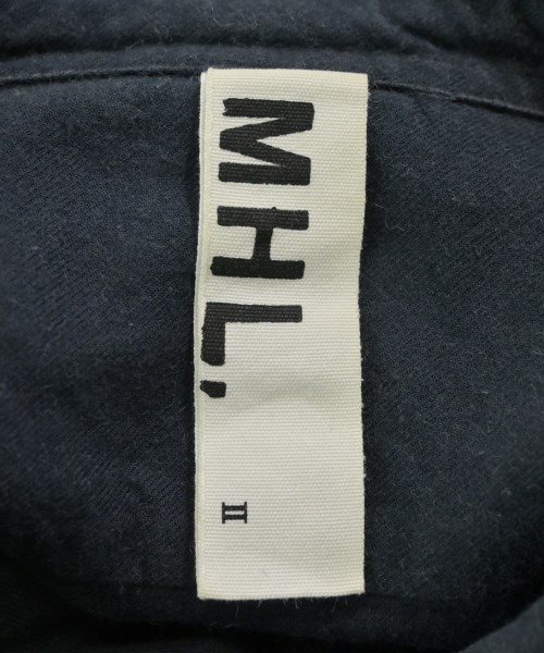 MHL.（エムエイチエル）カジュアルシャツ 紺 サイズ:2(M位) レディース/2200676079142