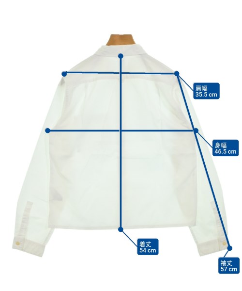 MHL.（エムエイチエル）カジュアルシャツ 白 サイズ:1(S位) レディース/2200679921059