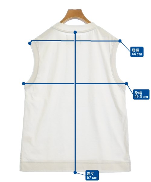 MHL.（エムエイチエル）タンクトップ 白 サイズ:2(M位) レディース/2200680405036