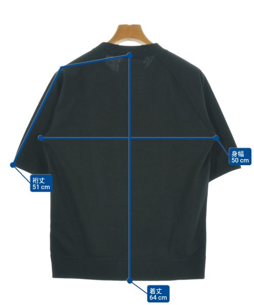 MHL.（エムエイチエル）Tシャツ・カットソー 黒 サイズ:M メンズ/2200680448262