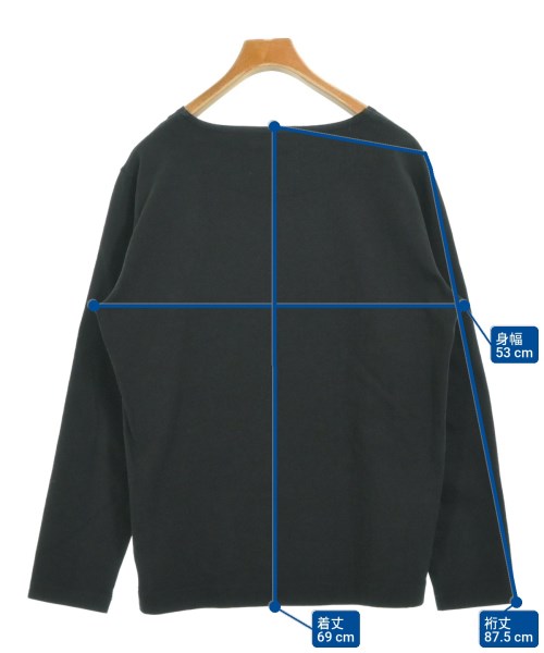 MHL.（エムエイチエル）Tシャツ・カットソー 黒 サイズ:L メンズ/2200677988542