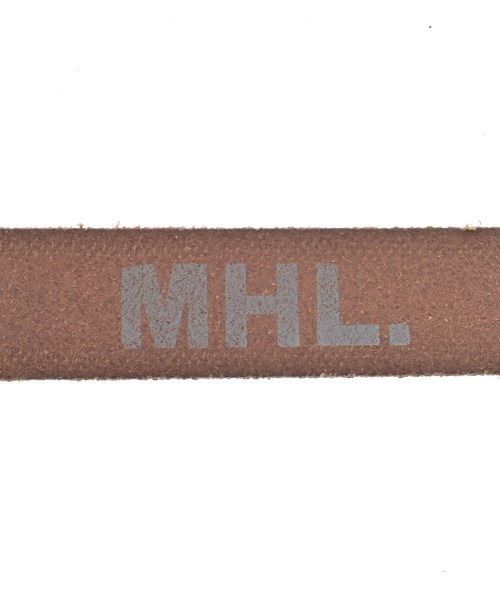 MHL.（エムエイチエル）ベルト 白 サイズ:- レディース/2200681439061