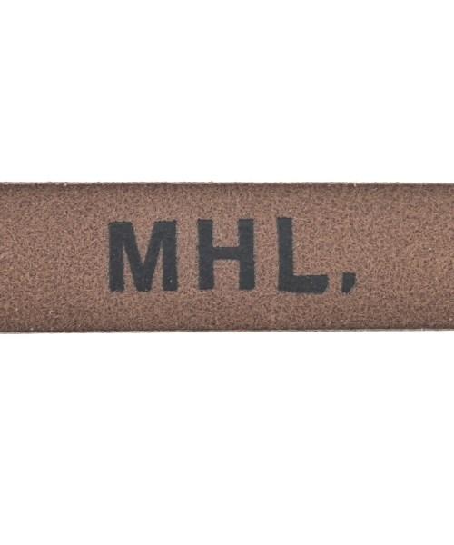 MHL.（エムエイチエル）ベルト 白 サイズ:- レディース/2200681439078