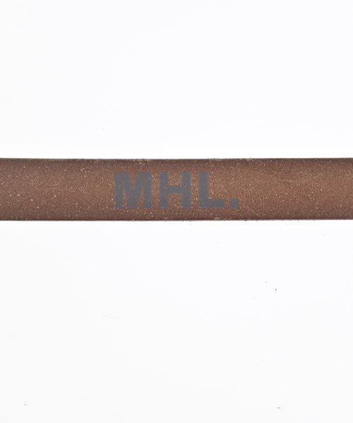MHL.（エムエイチエル）ベルト 黒 サイズ:F レディース/2200681439085