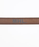 MHL.（エムエイチエル）ベルト 黒 サイズ:F レディース/2200681439085