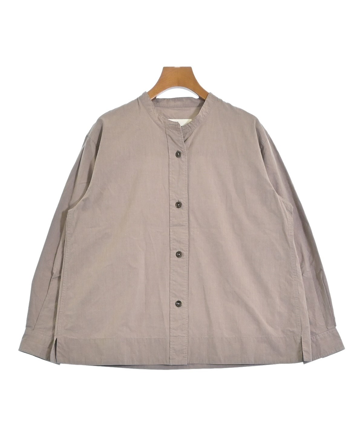 MHL. エムエイチエル カジュアルシャツ 1(S位) キャメル 【古着】【中古】 MHL.（エムエイチエル）の古着・中古通販 | 【公式】RAGTAG（ラグタグ）