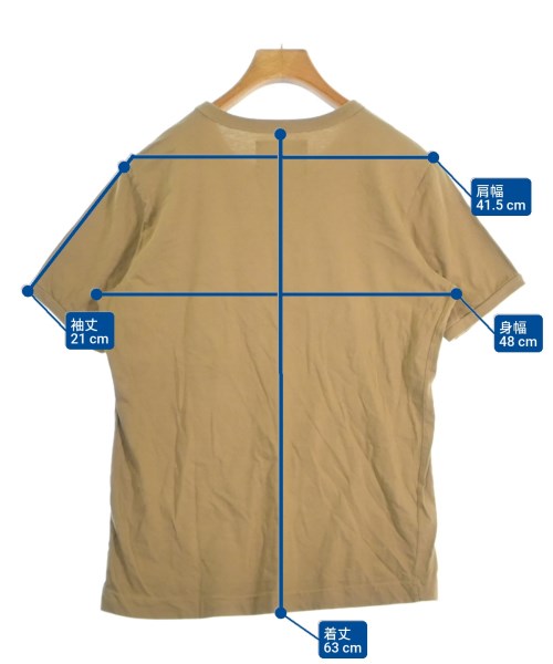 MHL.（エムエイチエル）Tシャツ・カットソー ベージュ サイズ:M メンズ/2200687256143