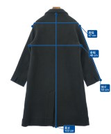 MHL.（エムエイチエル）ステンカラーコート 黒 サイズ:1(S位) レディース/2200690725018