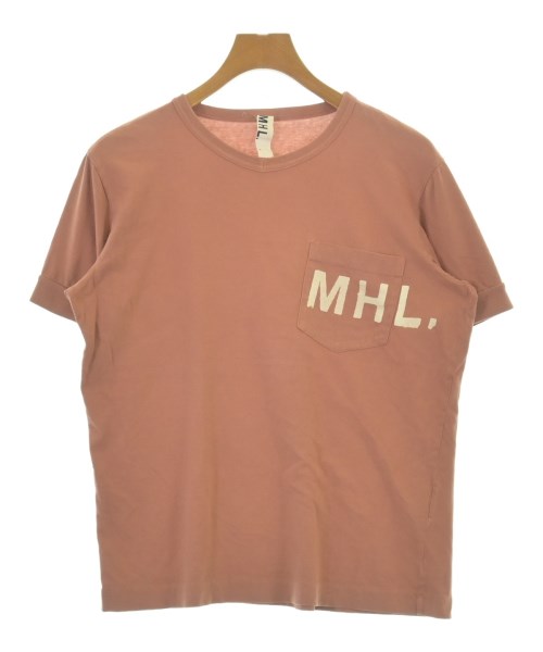 MHL.（エムエイチエル）Tシャツ・カットソー オレンジ サイズ:L メンズ/2200693594017