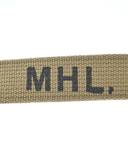 MHL.（エムエイチエル）ベルト ベージュ サイズ:- メンズ/2200693594192