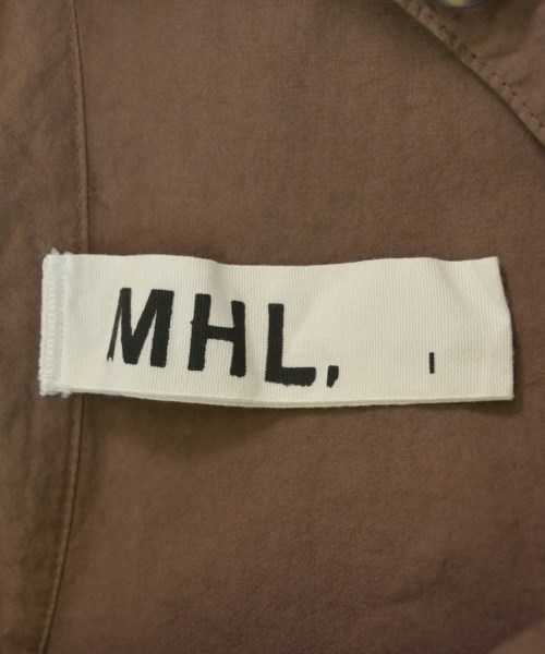 MHL.（エムエイチエル）カジュアルシャツ 茶 サイズ:1(S位) レディース/2200689066023