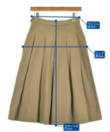MHL.（エムエイチエル）ロング・マキシ丈スカート ベージュ サイズ:0(XS位) レディース/2200690033335