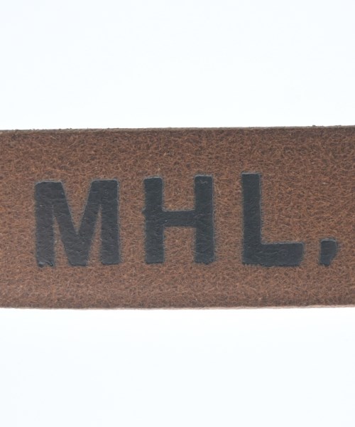 MHL.（エムエイチエル）ベルト 白 サイズ:- レディース/2200690033397