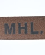 MHL.（エムエイチエル）ベルト 白 サイズ:- レディース/2200690033397