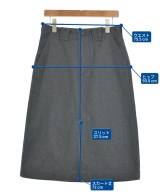 MHL.（エムエイチエル）ロング・マキシ丈スカート グレー サイズ:3(L位) レディース/2200689482151